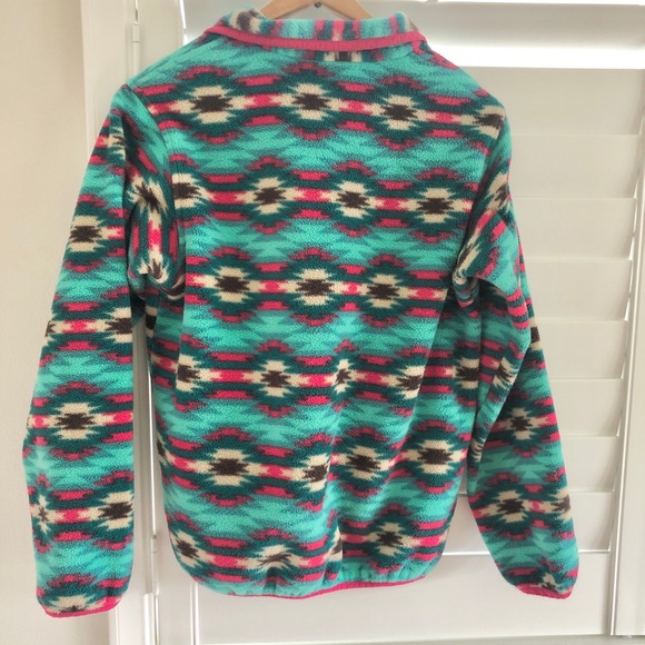SOLD! Patagonia Wild Desert Aztec Synchilla Snap T - Picture 6 of 8